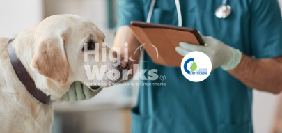 Serviço Veterinário - testes/exames, imunização e primeiros socorros 